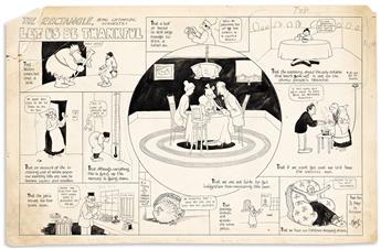 FRANK KING (1883 - 1969) The Rectangle: Let us be Thankful.